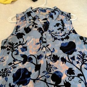 Collared and sleeveless